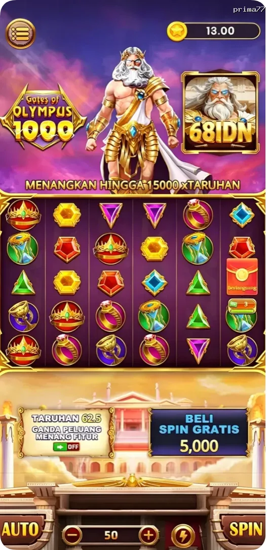 prima77 Tangkapan Layar - APK Resmi